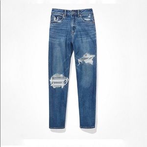 AE Stretch Mom Straight Jean